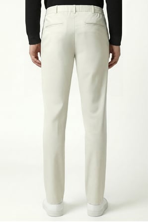Erkek Flexon Ultra Esnek Relaxed Beli Lastikli Jogger Pantolon Krem M702-R0433-06