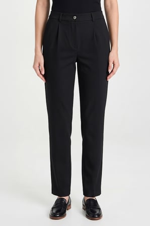Kadın Flexon Ultra Esnek Relaxed Beli Lastikli Jogger Pantolon Siyah W702-R0433-07