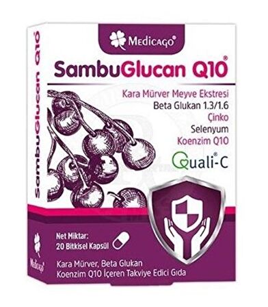 SAMBUGLUCAN Q10 20 KAPSÜL