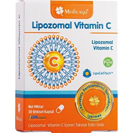 Medicago Lipozomal Vitamin C 30 Kapsül