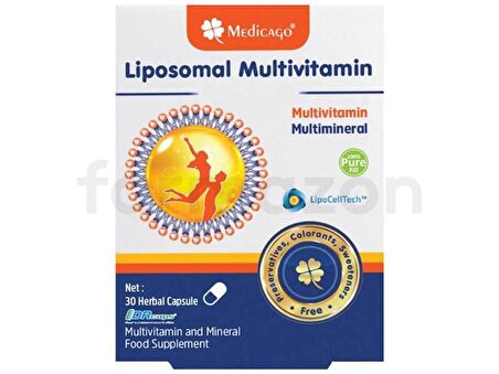 LIPOZOMAL MULTIVITAMIN MEDICAGO 30 KPSL