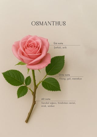 Osmanthus Ahşap Fitilli Soy Wax Mum