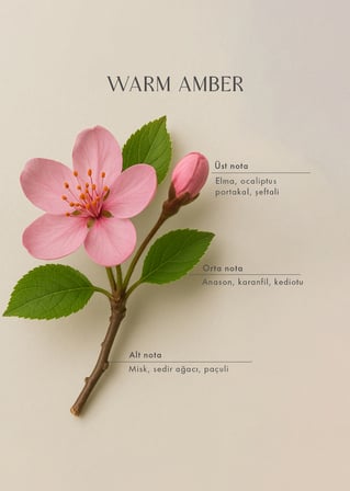 Warm Amber Oda Spreyi (500 ml)