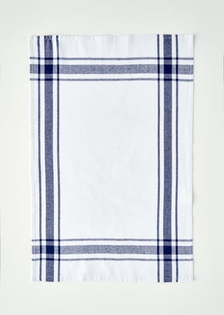 %100 Pamuk Liberty Kurulama Bezi Seti 3'lü Lacivert (45x65 cm)