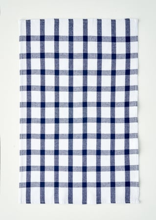 %100 Pamuk Liberty Kurulama Bezi Seti 3'lü Lacivert (45x65 cm)