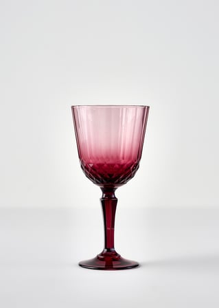 Colore Kesme Bardak-kadeh Seti 12'li Gül Kurusu