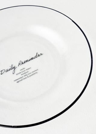 Daily Reminder Pasta Tabağı 4'lü (19 cm)