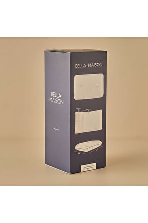 Bella Maison Relax Visko Yastık Beyaz (60x40x13 cm)