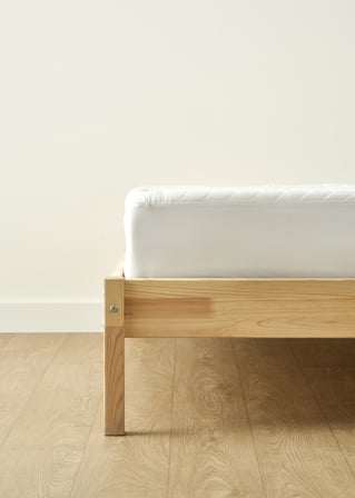 Sıvı Geçirmez Microfiber Kapitoneli Fitted Yatak Alezi Beyaz (160x200 cm)