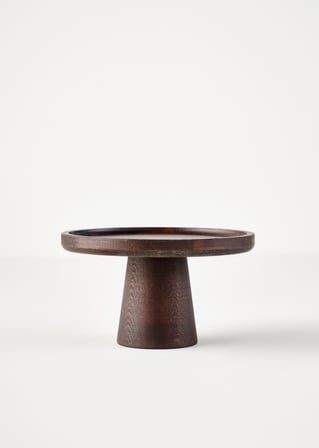 Ven Ahşap Kek Standı Naturel (21 cm)