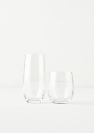 Fall Kristal Bardak Seti 12'li Naturel
