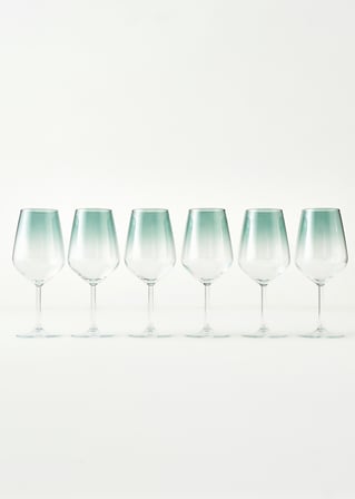 Mona Kadeh Seti 6'lı Yeşil (490 cc)