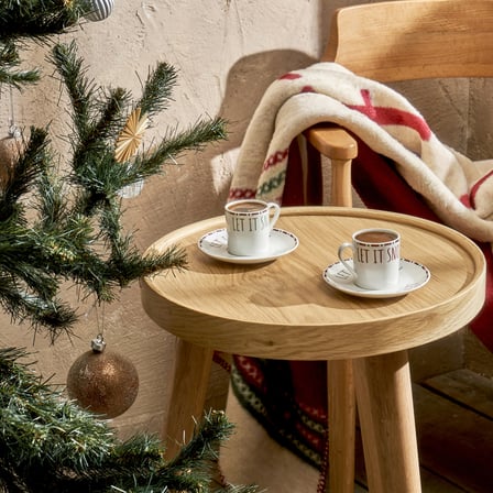 Jolly Porselen 2'li Kahve Fincanı Seti (70 cc) Çok Renkli