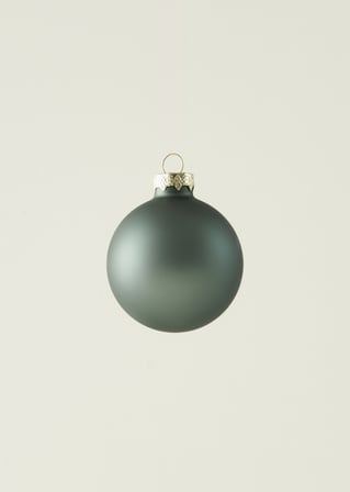Christmas Dekoratif Süs 12'li Yeşil (6 cm)