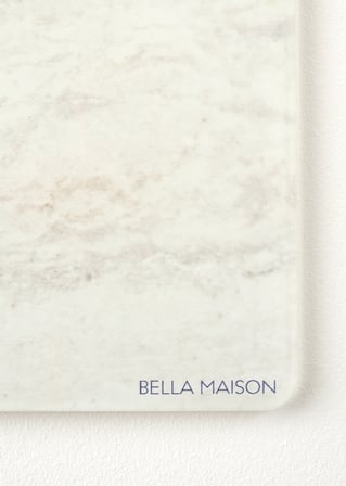 Marbella Cam Kesme Tahtası Ekru (35x25 cm)