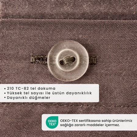 %100 Pamuk Saten Supreme Basic Çift Kişilik Nevresim Seti Antrasit (200X220 Cm)