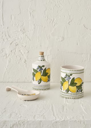 Lemoncello Kirli Kaşıklık Beyaz (11,5x24 cm)