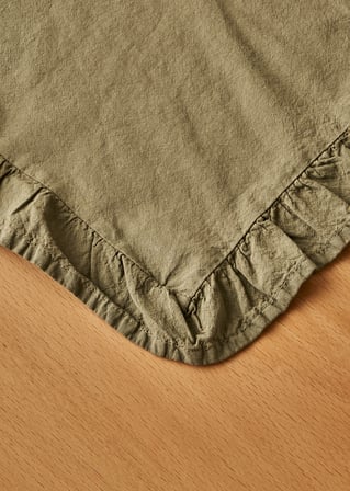 %100 Pamuk Elegance Runner Haki (50x150 cm)