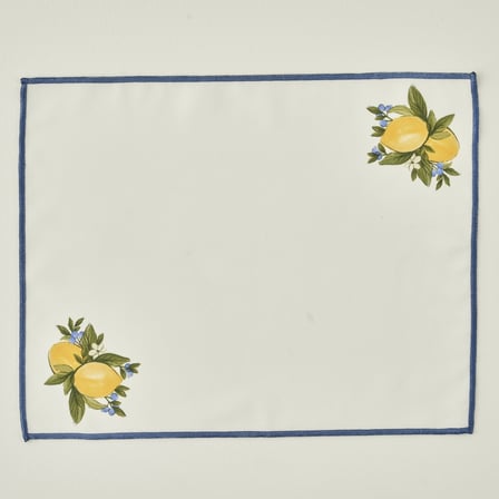 Lemoncello Pamuklu Amerikan Servis Sarı (35x45 cm)