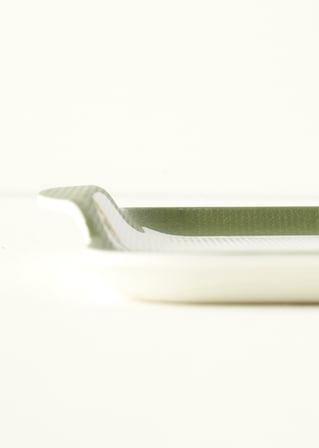 Garden Melamin Tepsi Yeşil (42x31 cm)