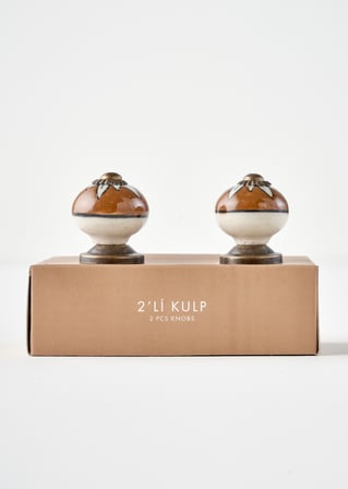 Bella Maison Emery Kulp 4'lü Kiremit (6,5x3x3 cm)