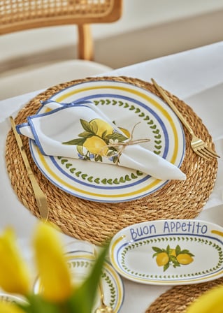 Lemoncello Porselen 26 Parça 6 Kişilik Kahvaltı Takımı