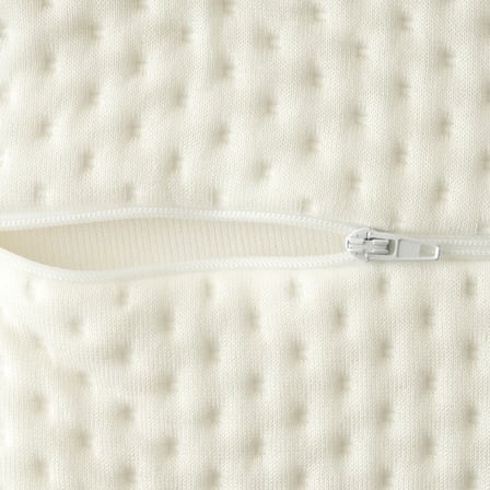 Boyun Destekli Ortopedik Visco Yastık Beyaz (55X35X12X10 cm)