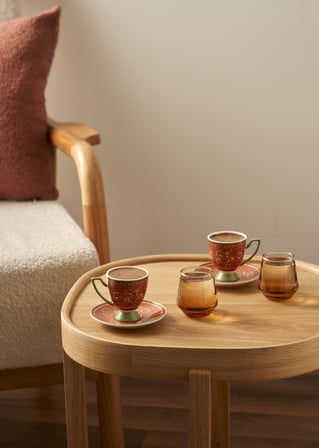 Ethnic 2'li Kahve Fincanı Seti (90 cc)
