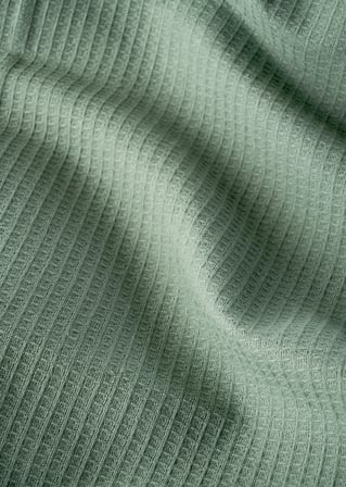 %100 Pamuk Feel Çift Kişilik Waffle Pike Haki (200x220 cm)