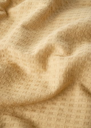 Stormi Pamuklu Çift Kişilik Waffle Pike Bej (200x220 cm)