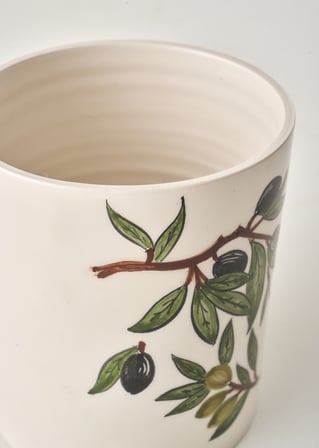 Olive Dik Kaşıklık (11,5x12,5 cm)