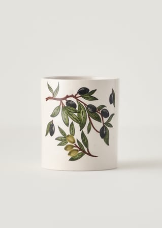 Olive Dik Kaşıklık (11,5x12,5 cm)