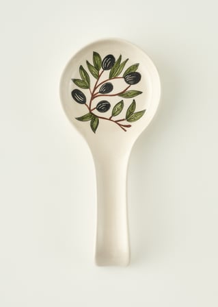 Olive Kirli Kaşıklık Beyaz (11,5x24 cm)