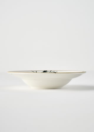 Olive Porselen Makarna Tabağı Yeşil (27 cm)