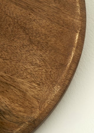 Wooden Mango Sunum Tabağı Naturel (30 cm)