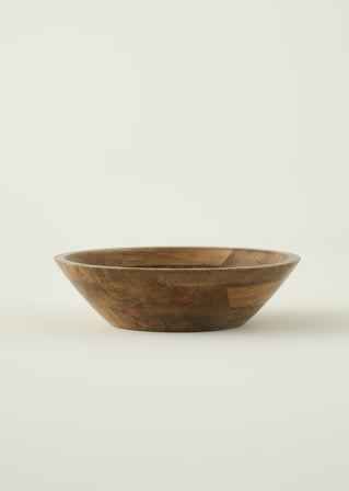 Wooden Mango Sunum Kasesi Kahverengi (25x6,5 cm)