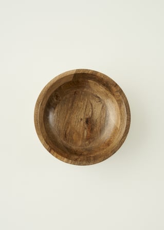 Wooden Mango Sunum Kasesi Kahverengi (25x6,5 cm)