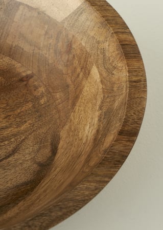 Wooden Mango Sunum Kasesi Kahverengi (25x6,5 cm)