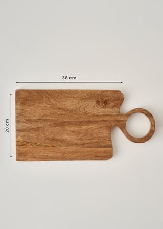 Adrien Mango Kesme Tahtası Kahverengi (38x20x2 cm)