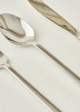 Milano 42 Parça Çatal Kaşık Bıçak Seti Silver