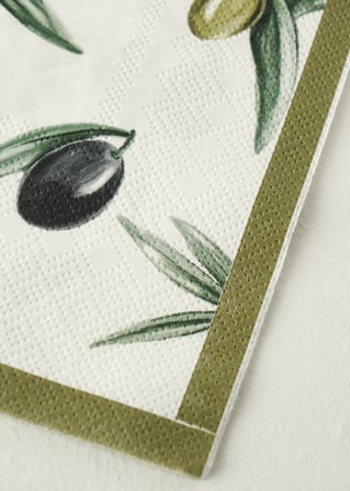 Olive 40'lı Kağıt Peçete (33x33 cm)