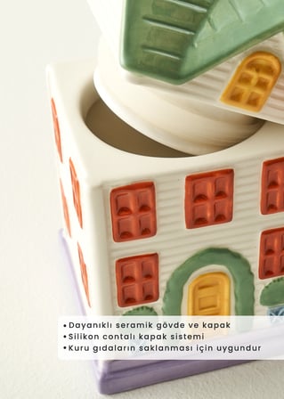 House Seramik Baharatlık Yeşil (230 cc)