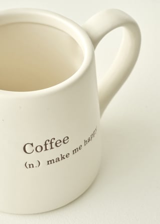 Nordic Stoneware Kupa Krem (390 cc)