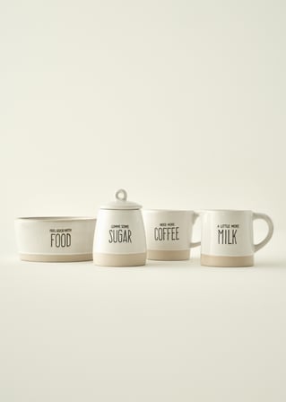 Bohemia Stoneware Kupa Beyaz (330 cc)