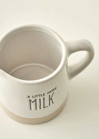 Bohemia Stoneware Sütlük Beyaz (300 cc)