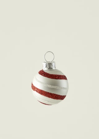 Christmas Mini Ball Dekoratif Süs Kırmızı (19x15x4 cm)