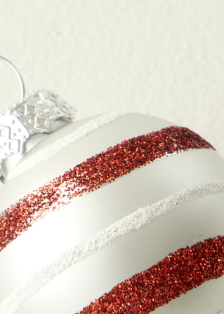 Christmas Mini Ball Dekoratif Süs Kırmızı (19x15x4 cm)