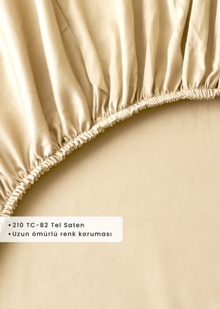 Premium Tencel King Size Lastikli Çarşaf (180x200x35)