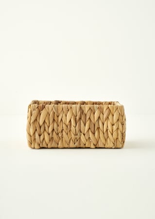 Luna Dikdörtgen Sepet Naturel (27x17x12 cm)