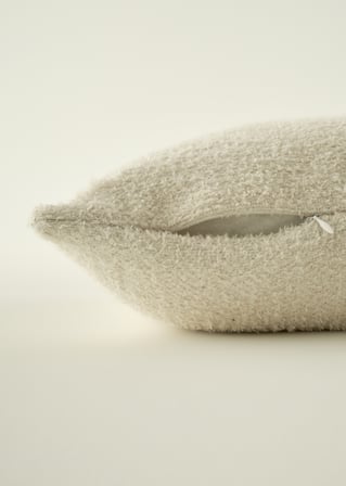 Pietra Basic Dolgulu Kırlent Krem (43x43 cm)